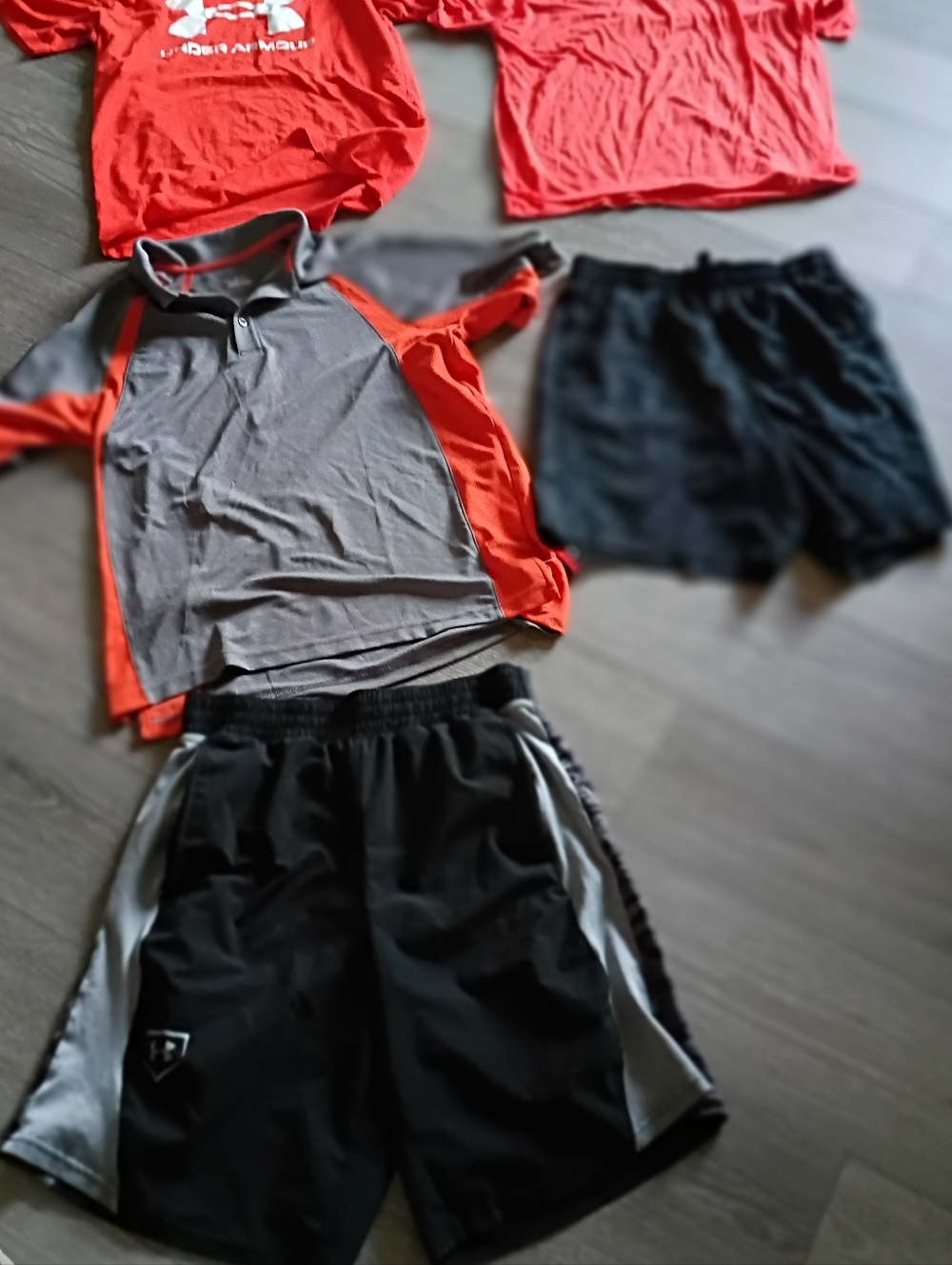 Under Armour Orange  and Black Activewear Bundle